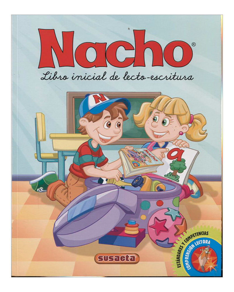 Cartilla Libro Nacho Lee Para Aprender A Leer Lectura Niños