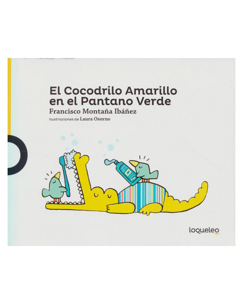 el-cocodrilo-amarillo-en-el-pantano-verde