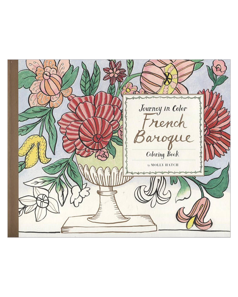journey in color french baroque coloring book