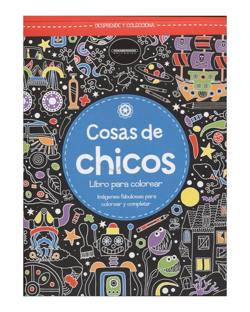 Comprar Cosas de Chicos. Libro Para Colorear De Sin Autorpanamericana -  Buscalibre