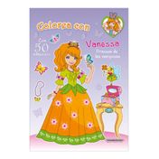 Colorea con Vanessa, princesa de las mariposas