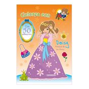 Colorea con Daisy, princesa de las flores