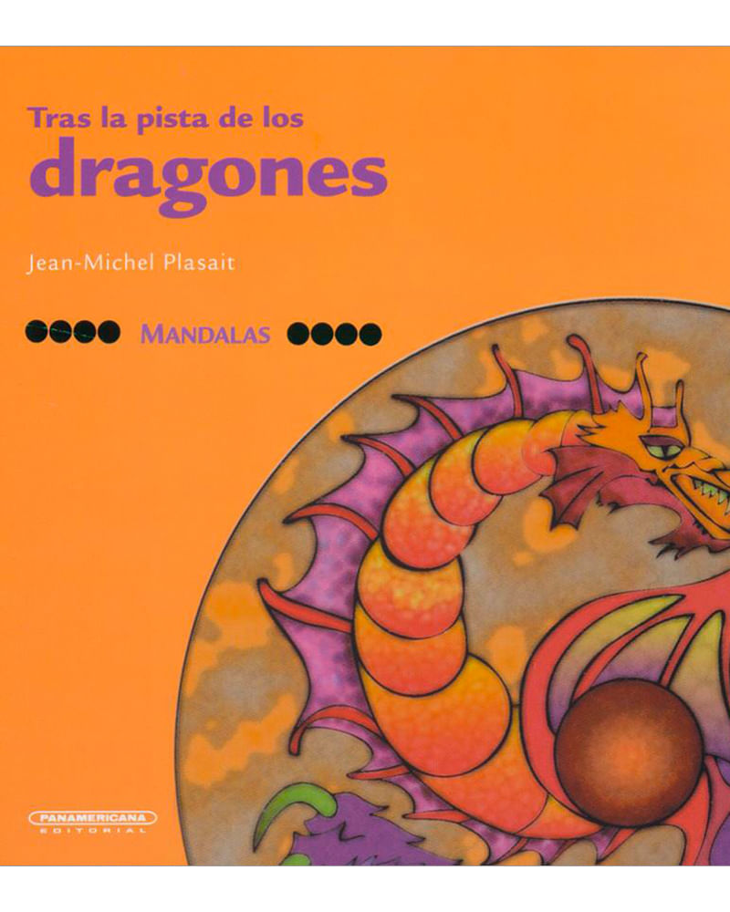 Libros Para Colorear Para Adultos: Mandala Dragones Paginas Para