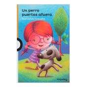 Un perro puertas afuera