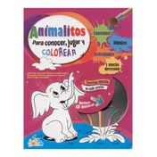 Animalitos para conocer, jugar y colorear