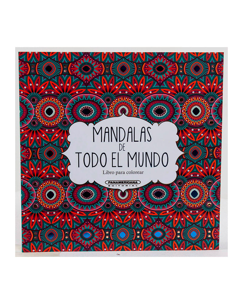 Mandalas de todo el mundo-Libro para colorear