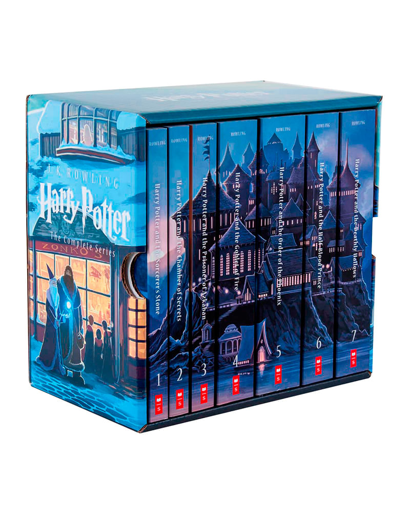 7 Libros Harry Potter Saga Completa Edicion Especial Boxset