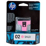 Cartucho de tinta HP 02 Magenta Claro Original (C8775WL), 5.5 ml