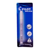 Marcador permanente Pilot trazo fino, blanco