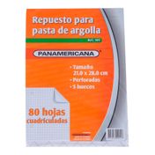 Repuesto para pasta argolla 105 x 80 hojas