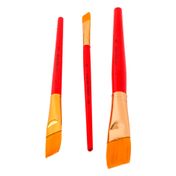 Set de pinceles Red Point tipo brocha x 3 uds.