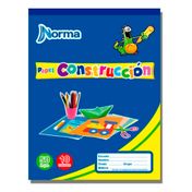 Bloc tamaño carta, 50 hojas, colores intensos