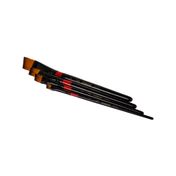 Set de pinceles angulares nailon x 4 uds.