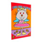 Ojos saltarines: Gata. Libro para colorear