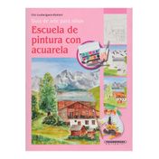 Escuela de pintura con acuarela