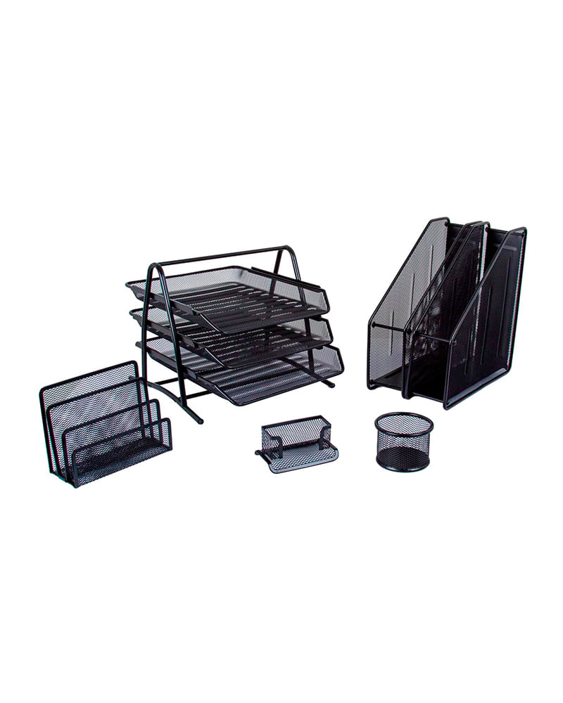 kit-de-oficina-en-malla-de-metal-8-piezas-7701016759397