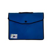 Maletín plástico portaplanos de 52 cm x 38 cm, color azul