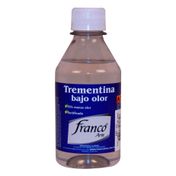 Trementina de bajo olor Franco x 250 ml