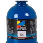 Pintura acrílica Produart de 500 cm3, color azul rey