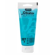 Acrílico Studio azul verde iridiscente de 100 ml