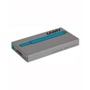 Repuesto cartucho azul turquesa x 5, Lamy
