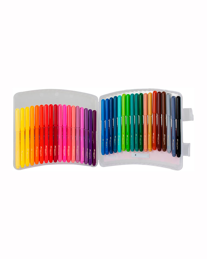 Plumones Lavables Faber Castell Colores Fiesta 36 Pz