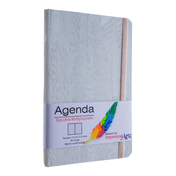 Libreta ejecutiva pluma de 80 hojas, blanca