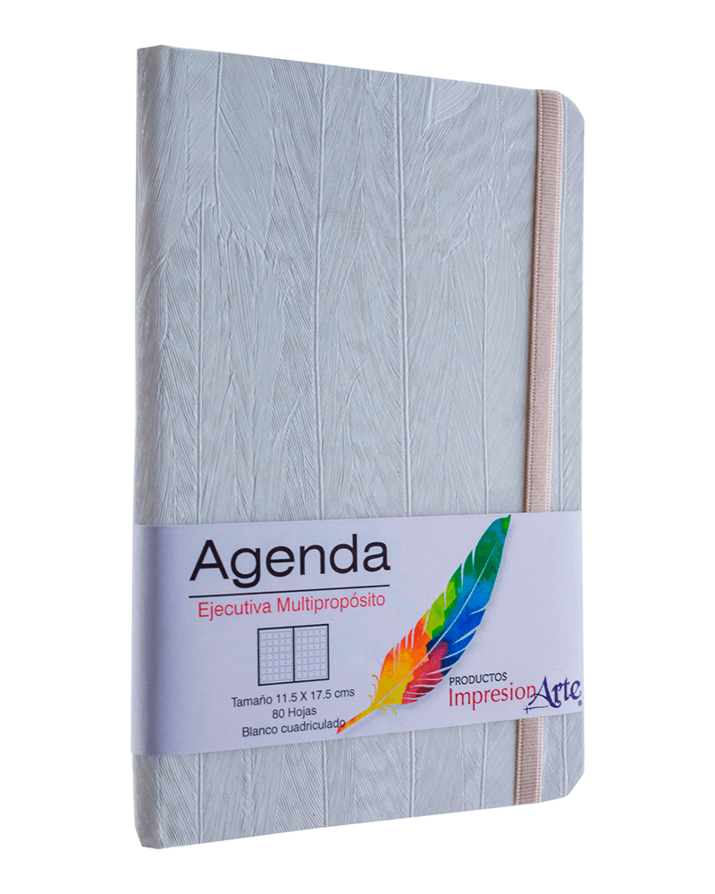 Cuaderno libreta con hojas en blanco, 80 hojas