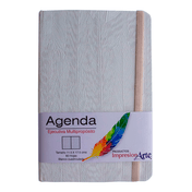 Libreta ejecutiva pluma de 80 hojas, blanca