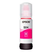 Botella de tinta Epson T504320-AL de 70 ml, color magenta