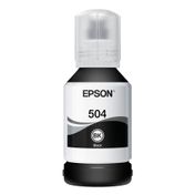 Botella de tinta Epson T504120-AL de 127 ml, color negro