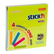 Notas adhesivas Stick'n, 4 colores neón