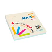 Notas adhesivas Stick'n x 100 hojas, colores pastel