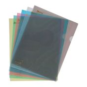 Carpeta de presentación transparente, x 6 unidades
