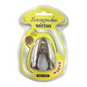 Sacaganchos con seguro Nhitan plateado