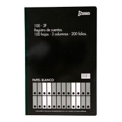Libro de contabilidad 100-3f, 200 folios