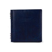Agenda permanente en cuero sintético