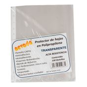 Protector de hojas en polipropileno