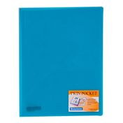Carpeta plástica A4 de 2 bolsillos