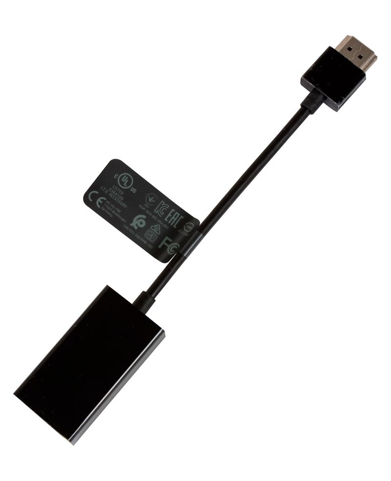 Adaptador HP HDMI a VGA negro