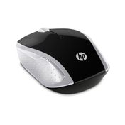 Mouse óptico inalámbrico HP 200 PK plateado