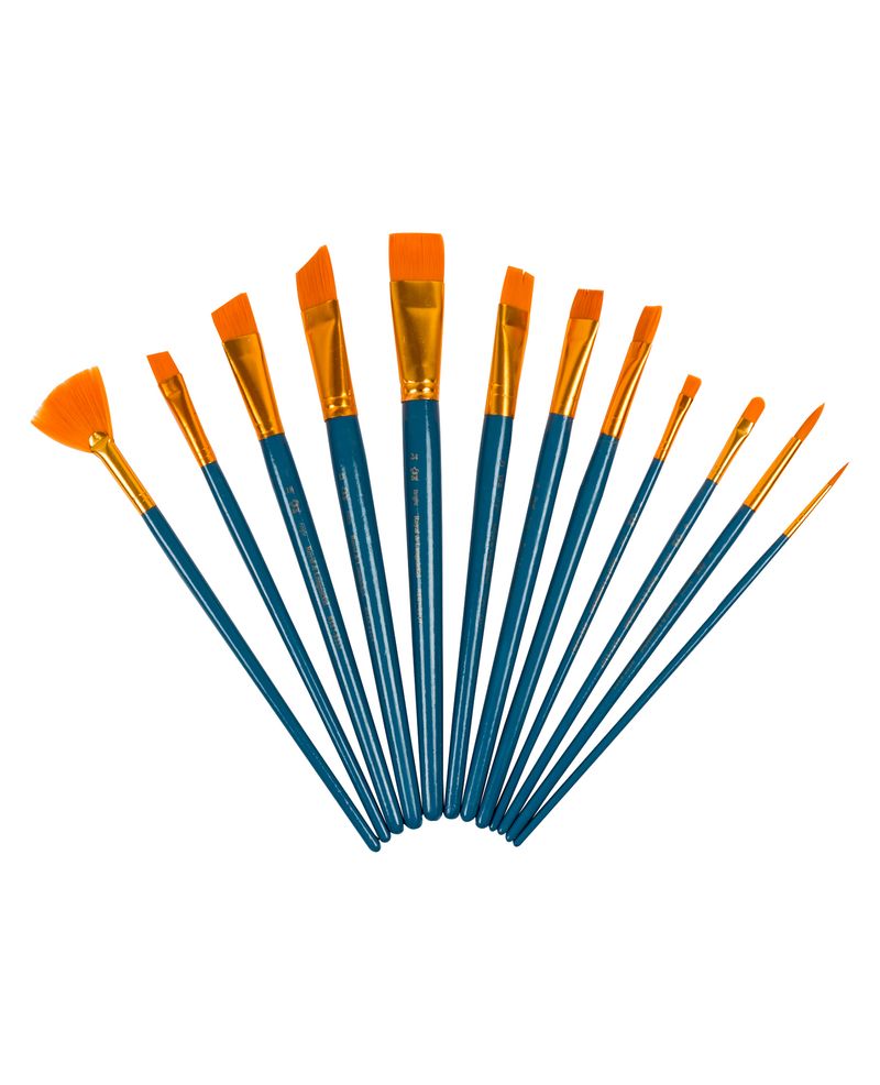 set-pincel-12-piezas-taklon-oro-90672060471