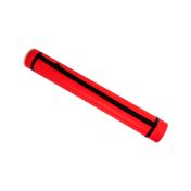 Portaplanos color rojo, ajustable de 62.5 cm a 103 cm