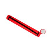 Portaplanos color rojo, ajustable de 62.5 cm a 103 cm