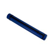 Portaplanos color azul, ajustable de 62.5 cm a 103 cm