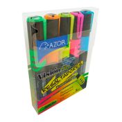 Resaltadores fluorescentes Azor Vision Plus x 5 unidades