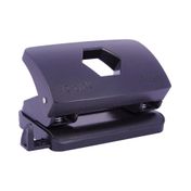 Perforadora de 2 huecos 1020 para 12 hojas, negra