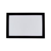 Tablero colgable de 45 cm, con marco negro