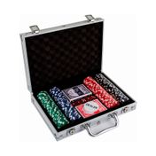 Set póker de lujo con 200 fichas