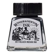 Tinta Winsor & Newton negro indio 030 de 14 ml